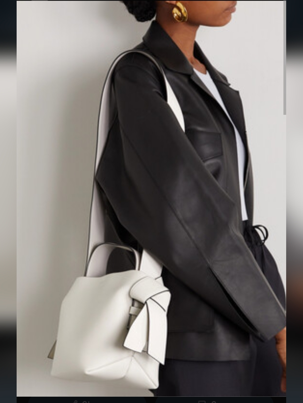 Acne Studio Musubi mini shoulder bag